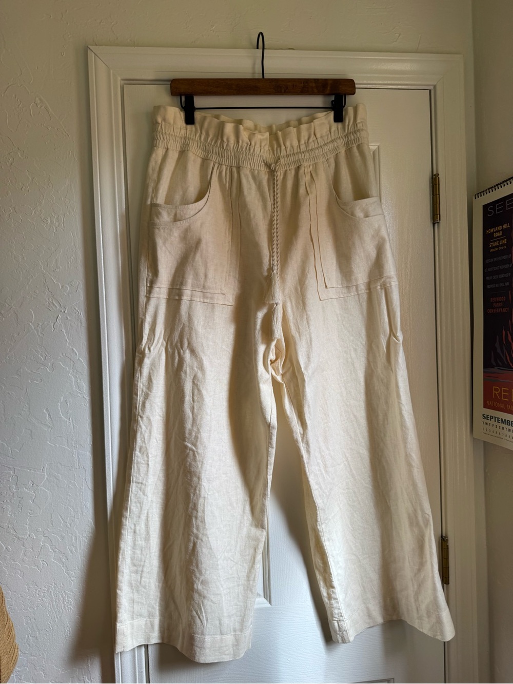 House of Harlow 1960 linen blend pants